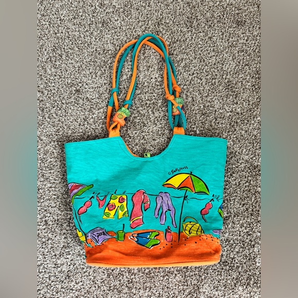 Sally Huss Sunny Day beach bag - Picture 1 of 3